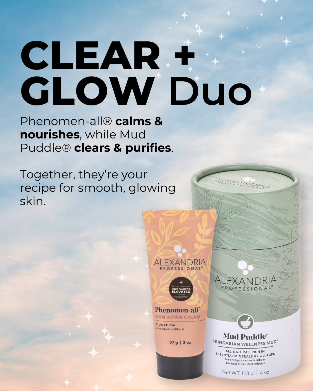 Clear + Glow Duo